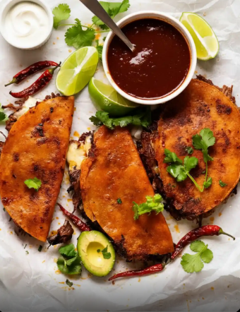 Mexico — Habanero Mango Birria Tacos