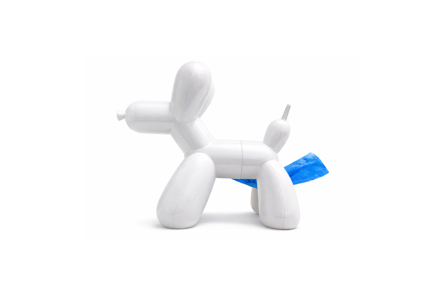 poodole® Dispenser (White) + 1 Starter Roll of Waste Bags