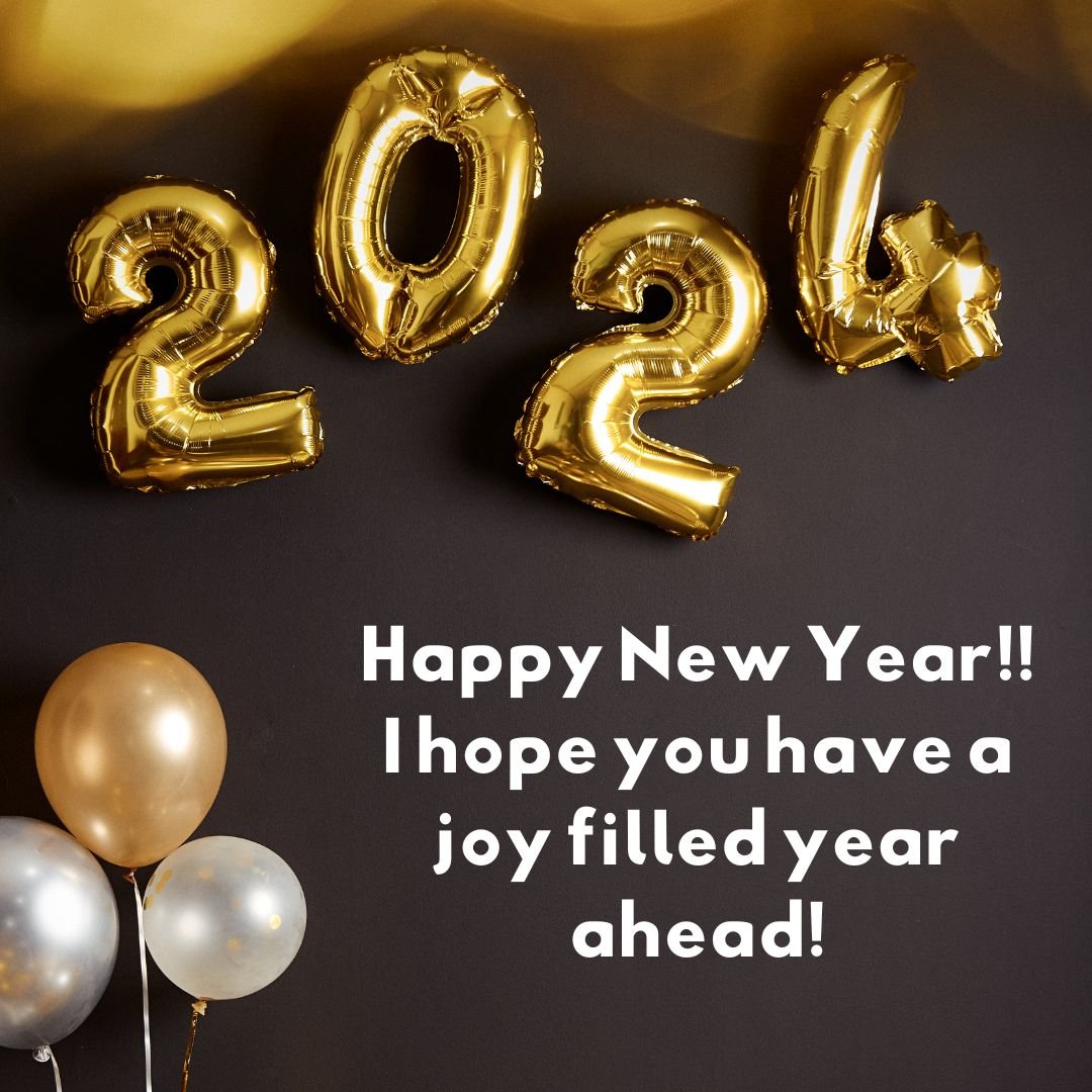 Happy New Year!! I hope you have a brilliant year ahead, full of all that you love and enjoy. 2024- bring it on!!