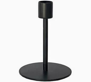 Black Metal Taper Holder.jpeg