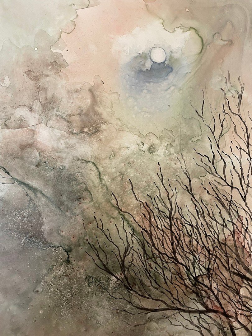 Honorable Mention Member Exhibit - Barbara Reynolds
"Wolf Moon"