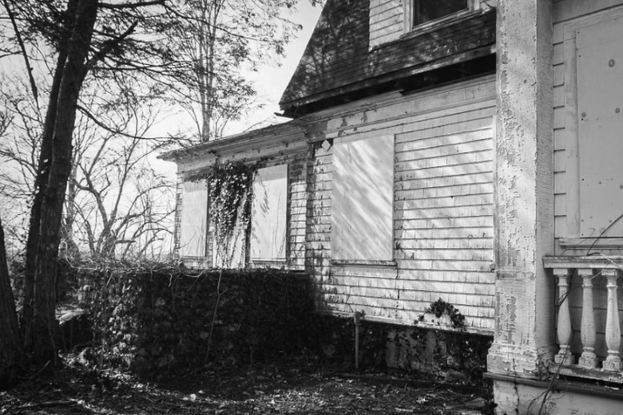 Shuttered Building at Medfield State Hospital