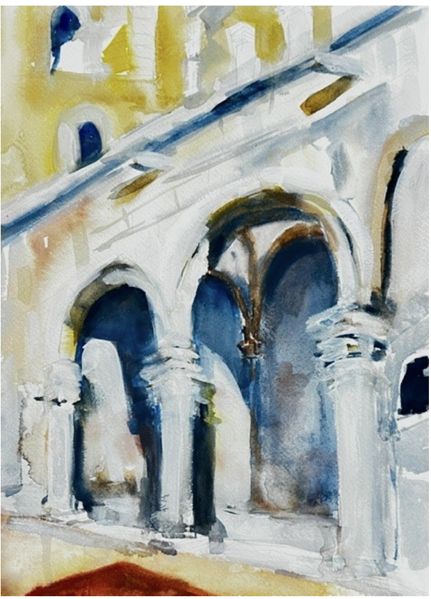 Dedham Senior Center present Paintings by Patricia Varón “Loose Impressions”