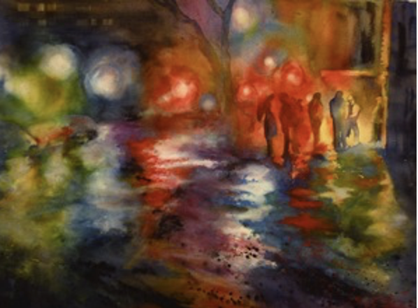 Nocturnal Watercolor Demonstration with   Wendy Hale