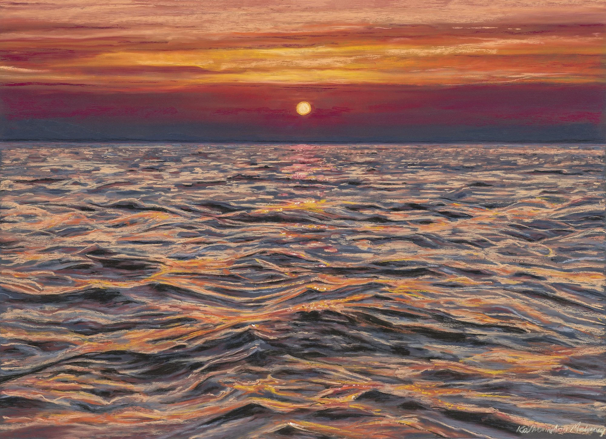 Sunset Cruise 
by Katherine Mahoney