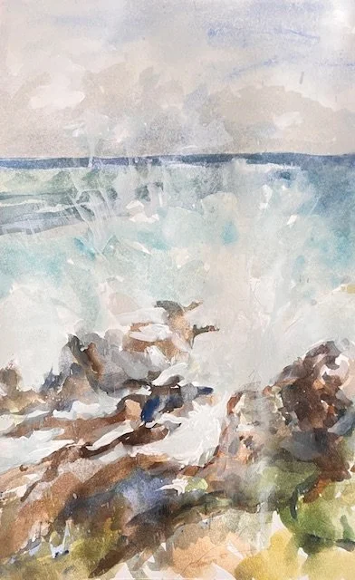 “Breaking Waves” 
by Patricia Varón