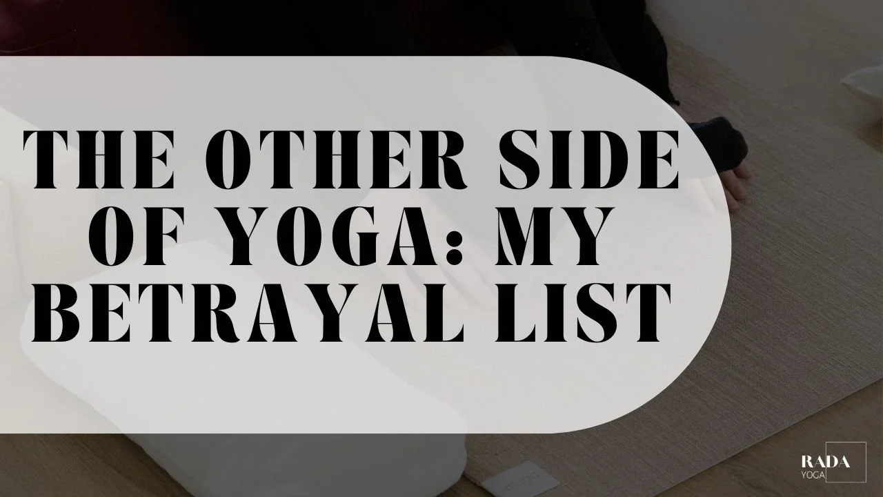 The other side of yoga: authenticity vs reality