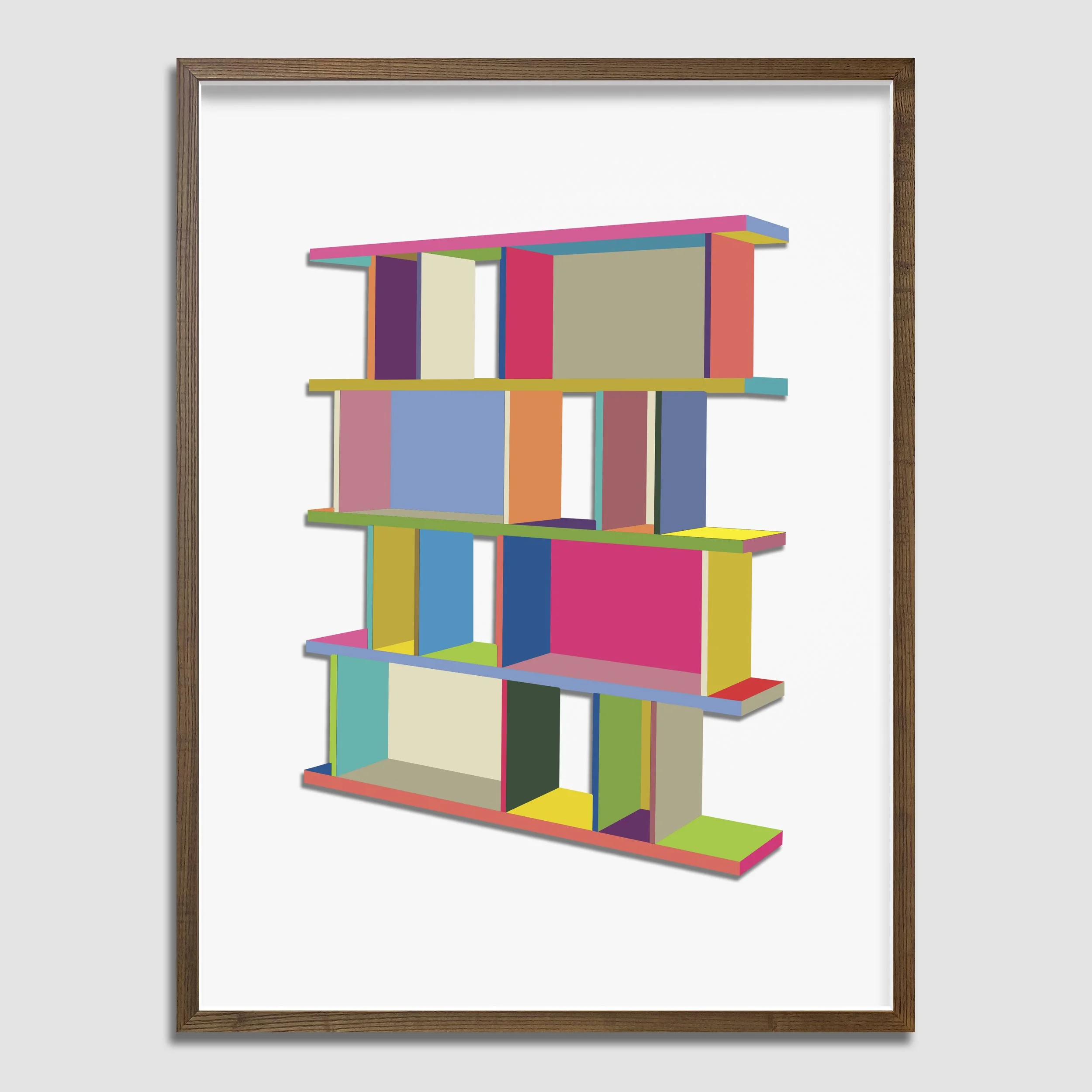 DF_Distorted Cubes_Wood Frame.jpg