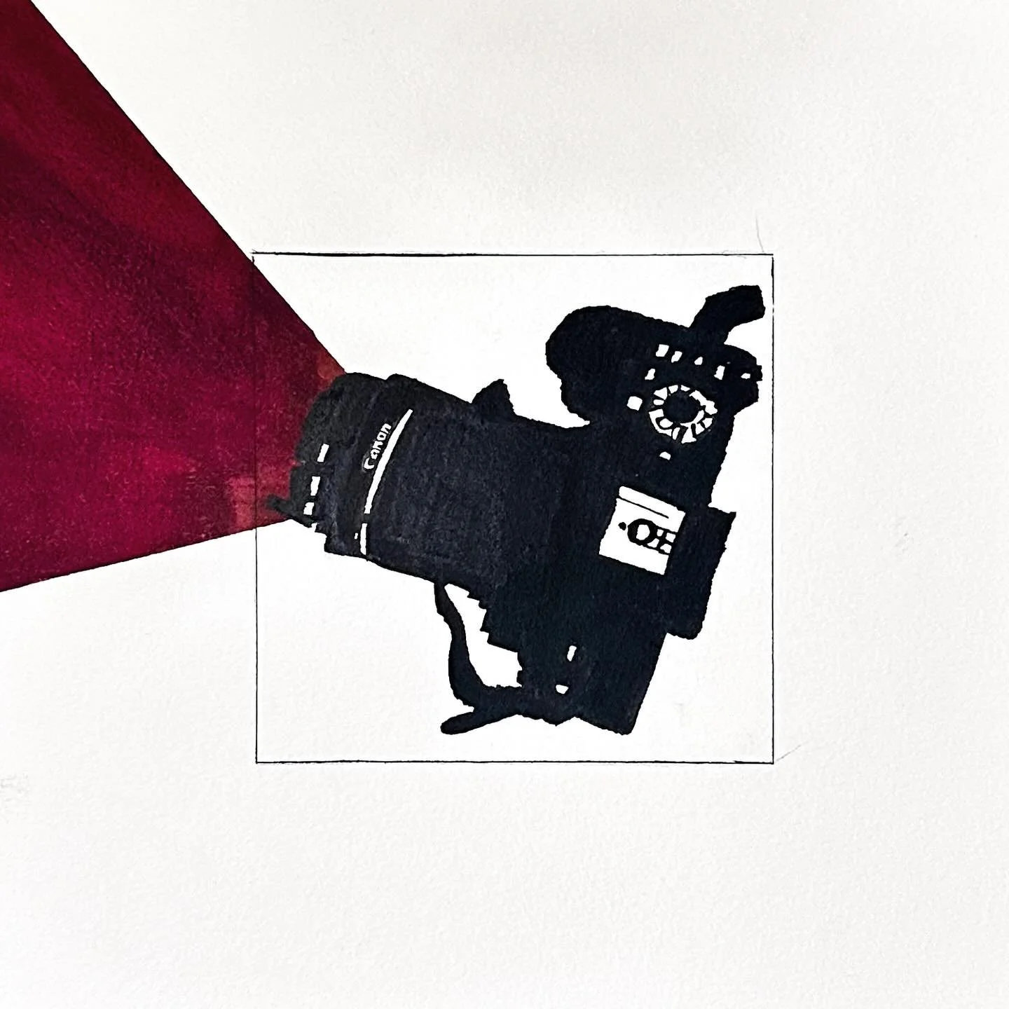 &bull; camera raw &bull;

i have a concept for a zine that uses music and zooming in. inspired by a friend&rsquo;s project on Corita Kent. 

enjoy the snow day! ⛄️