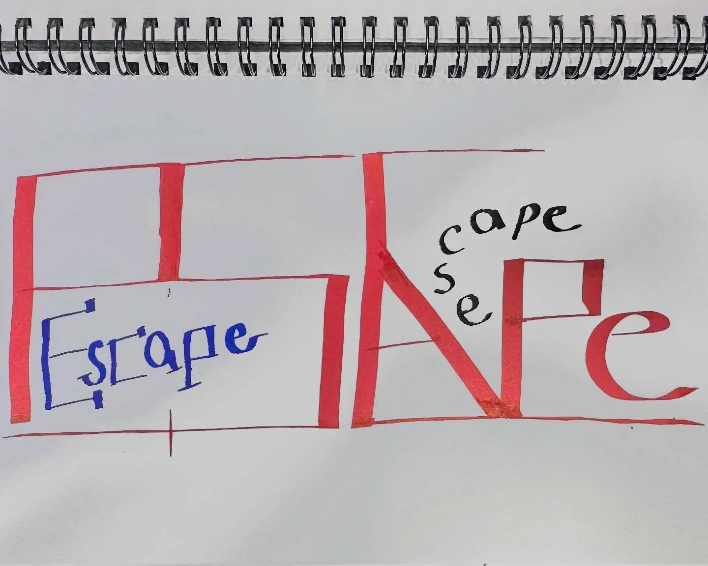 &bull; sketchbook practice: escape &bull;

gotta start getting used to posting doodles. sometimes, the little things are more special than the big ones