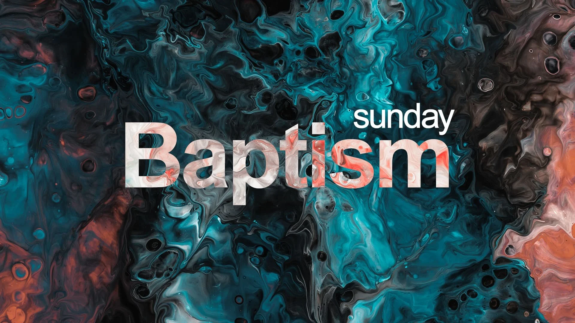 Baptism Sunday