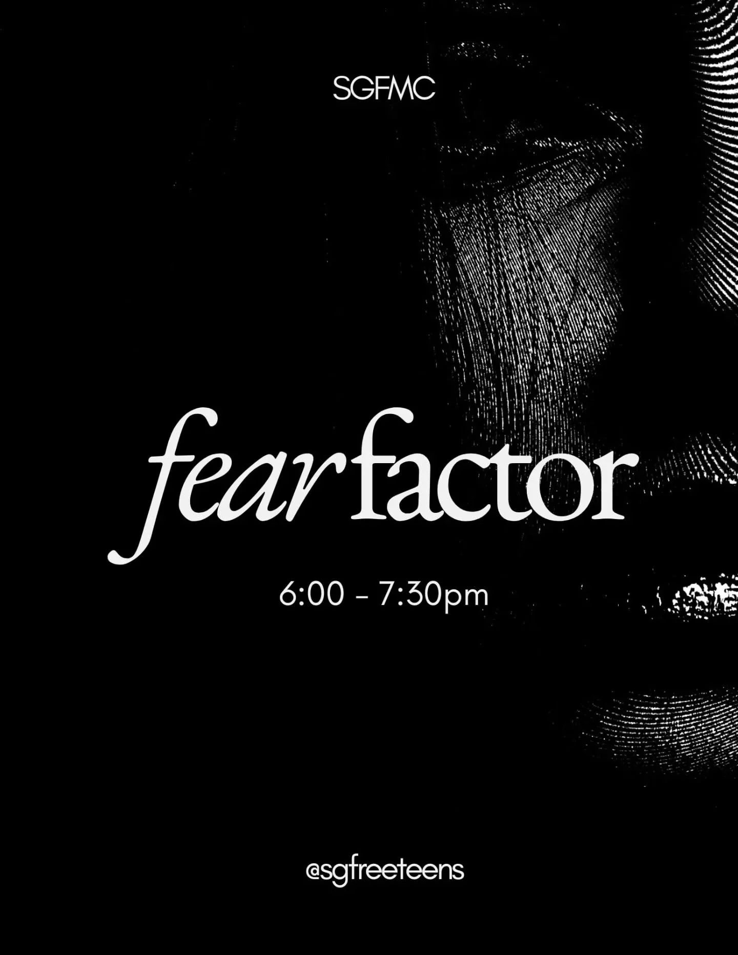 see you tomorrow 🎃 hope you're ready for some fearful challenges! and a good discussion about the Holy GHOST 👻 #SGFreeTeens