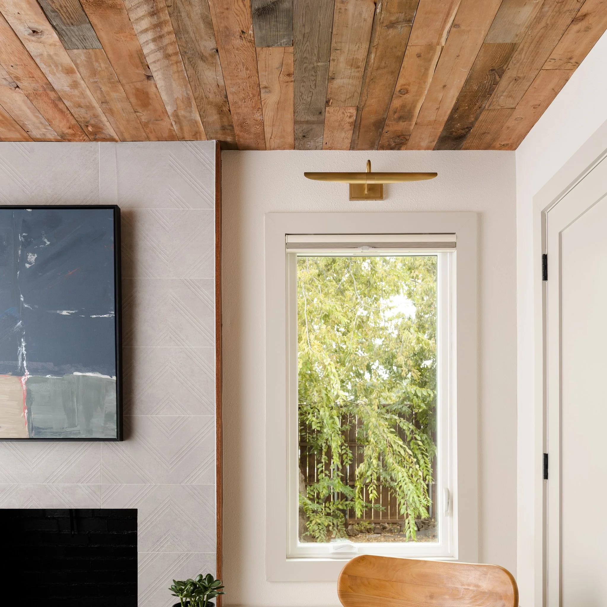 Reclaimed Wood Ceiling