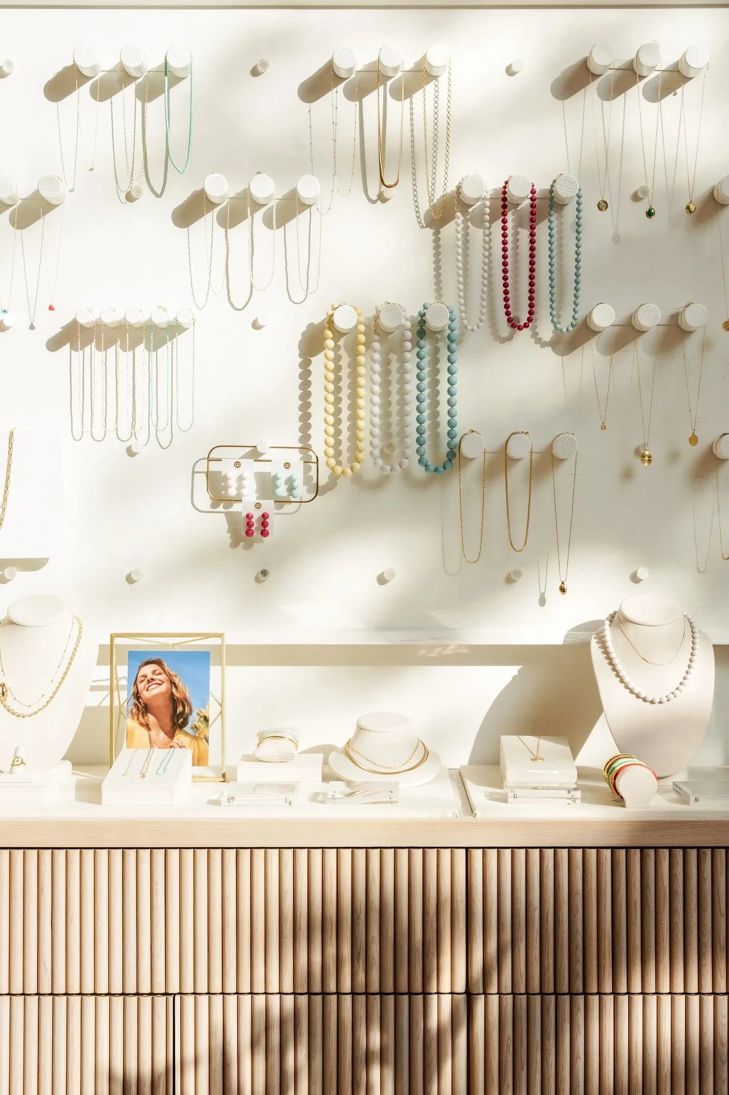Gorjana dallas jewelry display 