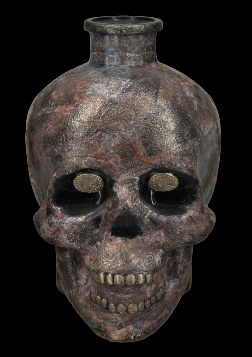 You Can’t Take it With You

- Paper - Acrylic - Coins