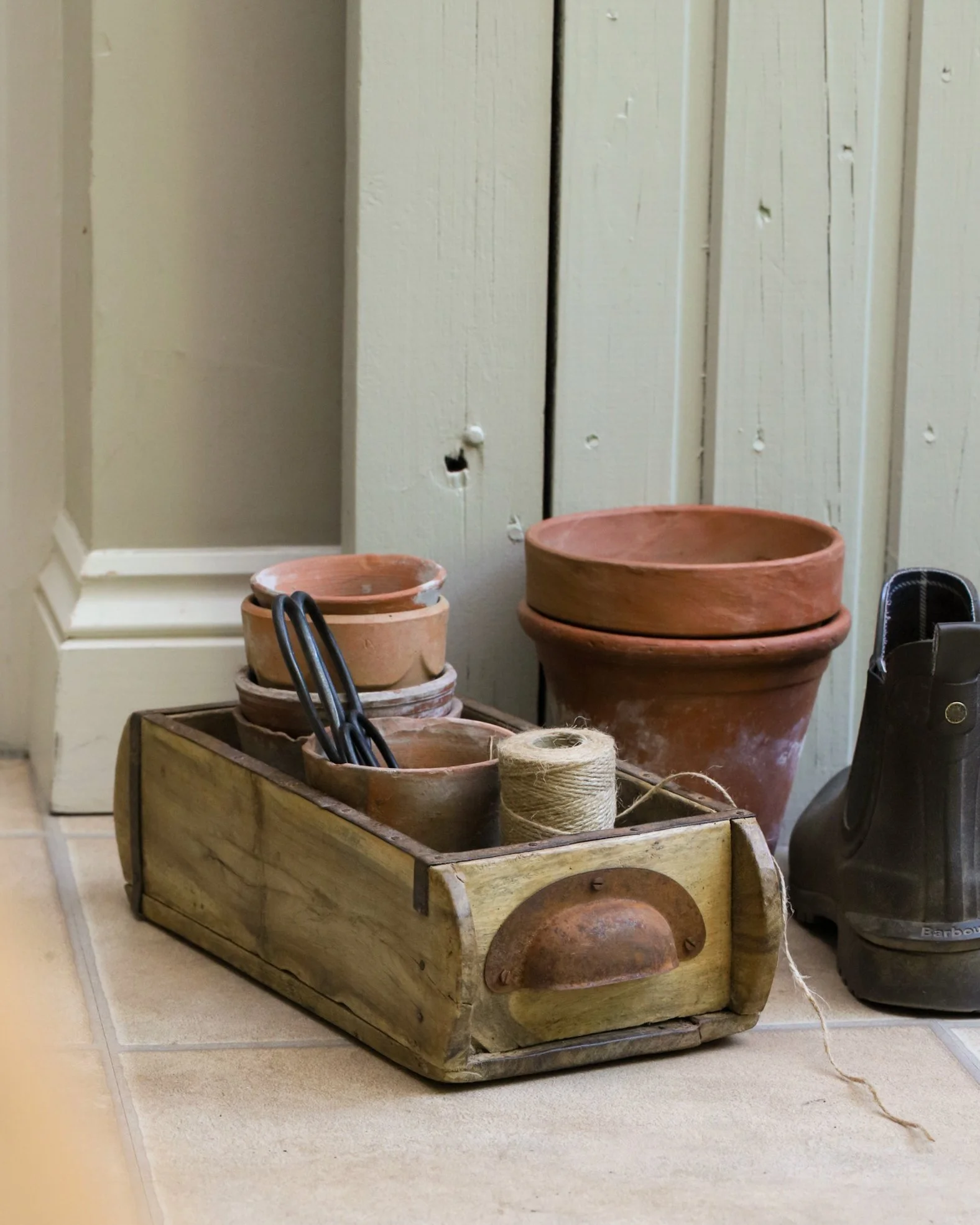 Vintage rustic brick mould