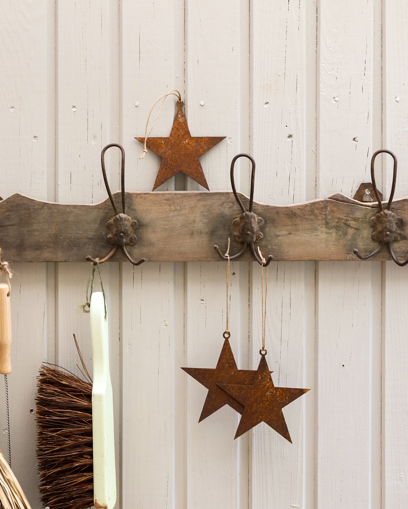 Rusty vintage style star decoration