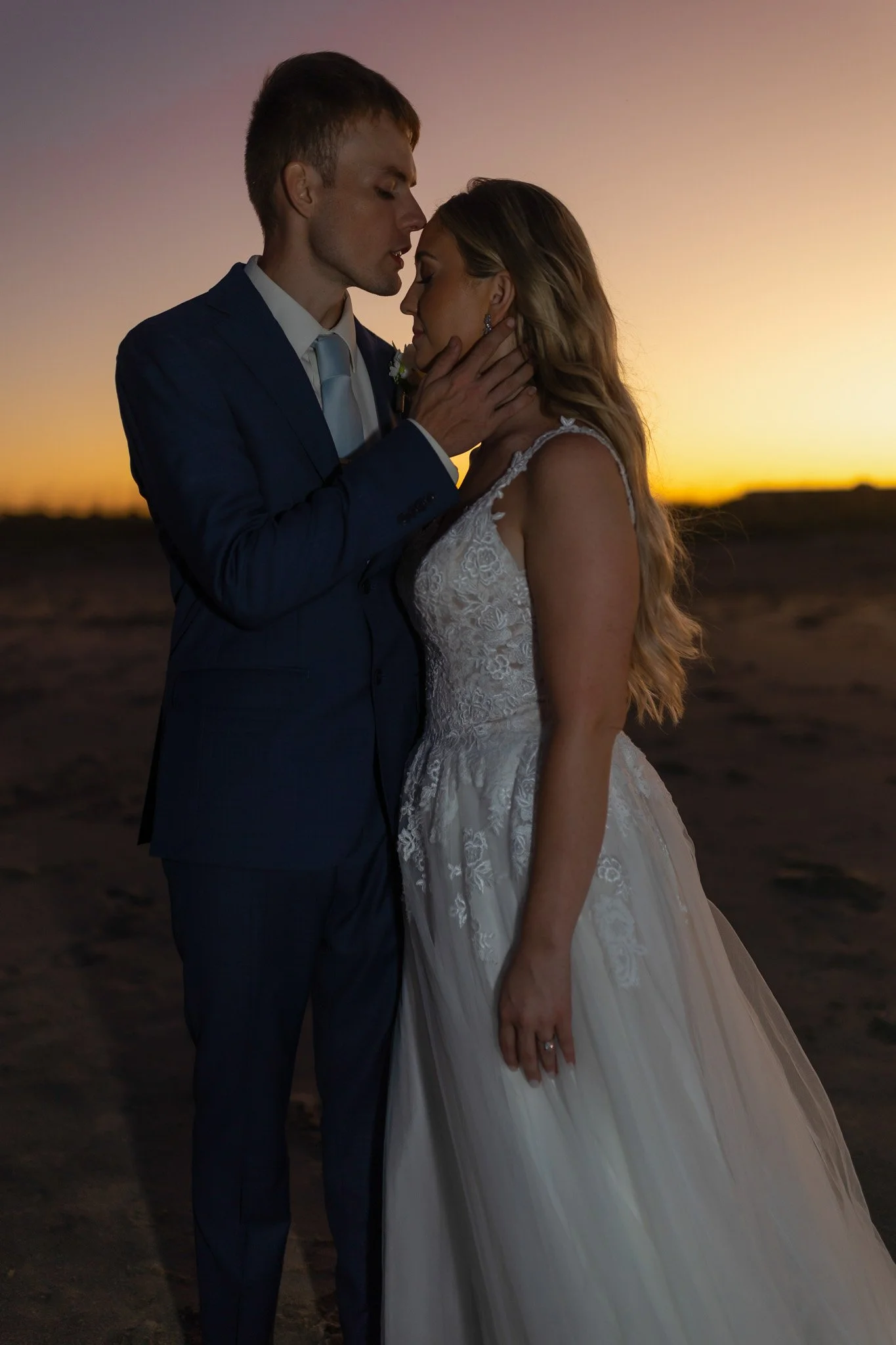  Tybee Island Wedding Sunset Editorial
