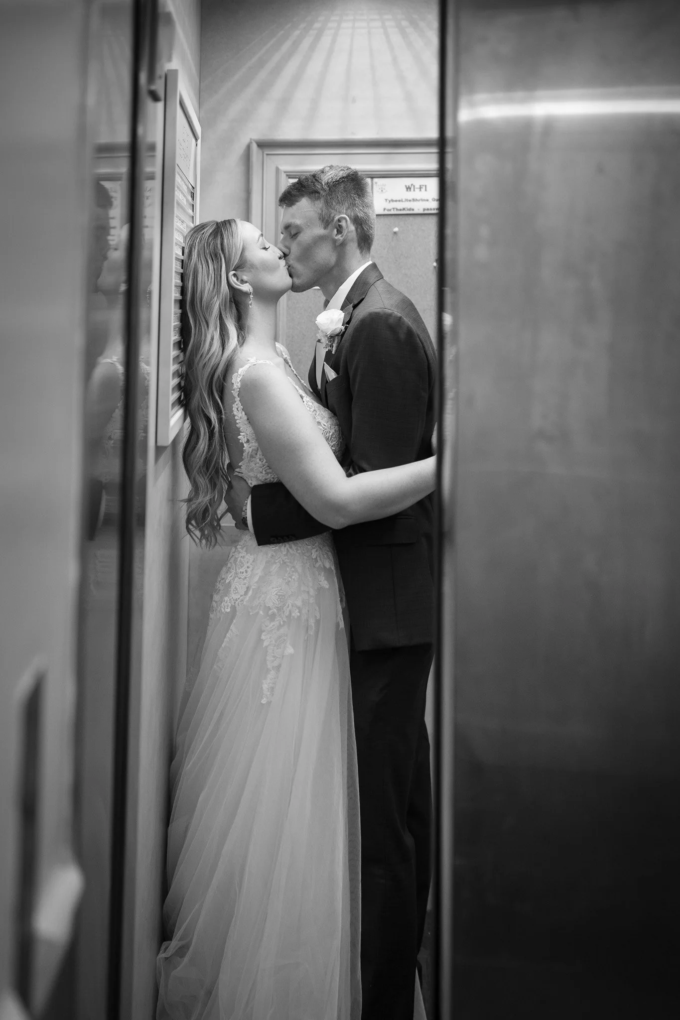  Tybee Island Wedding Editorial - elevator 