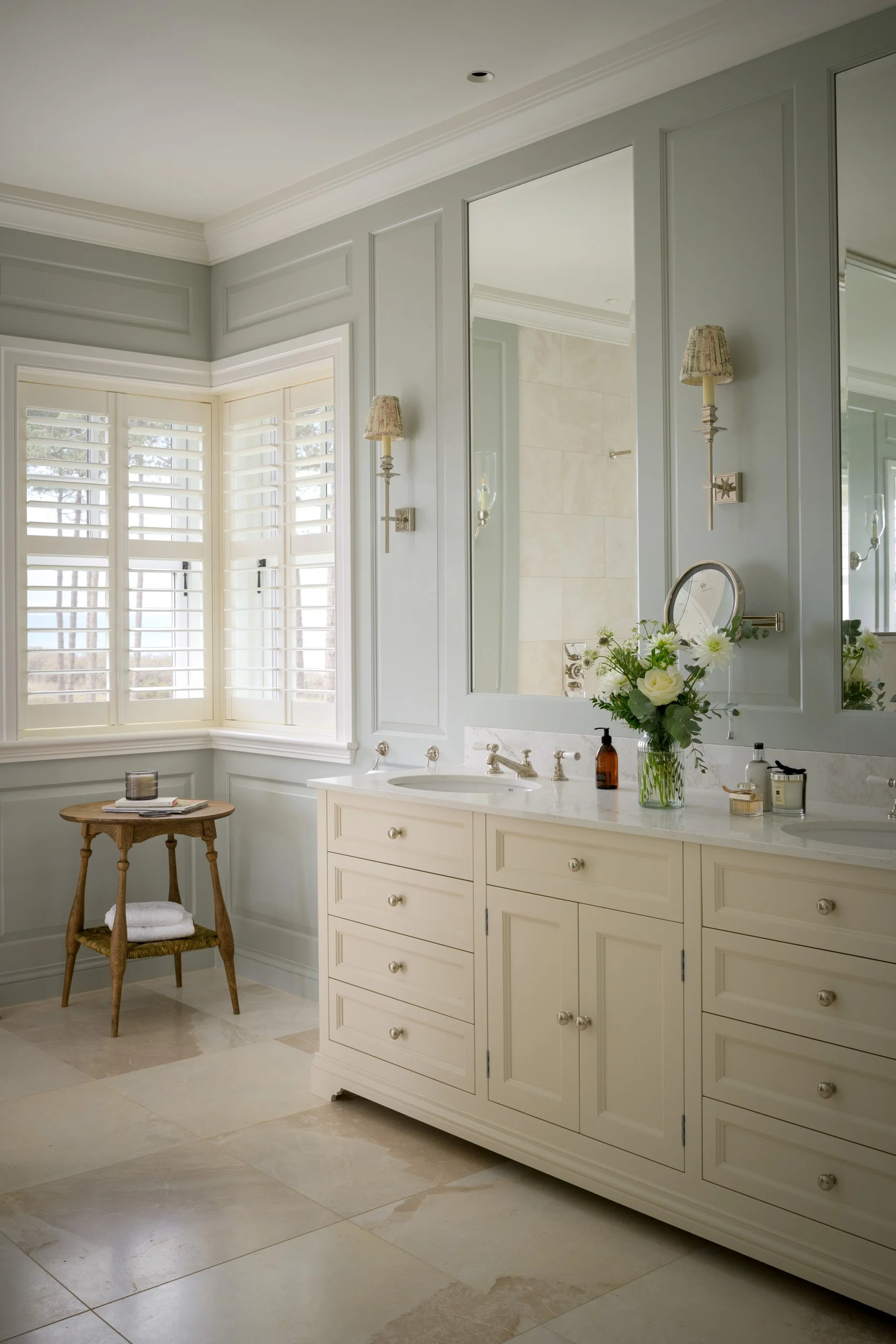 The Evelix Table, handcrafted timber side table with hand rushed shelf