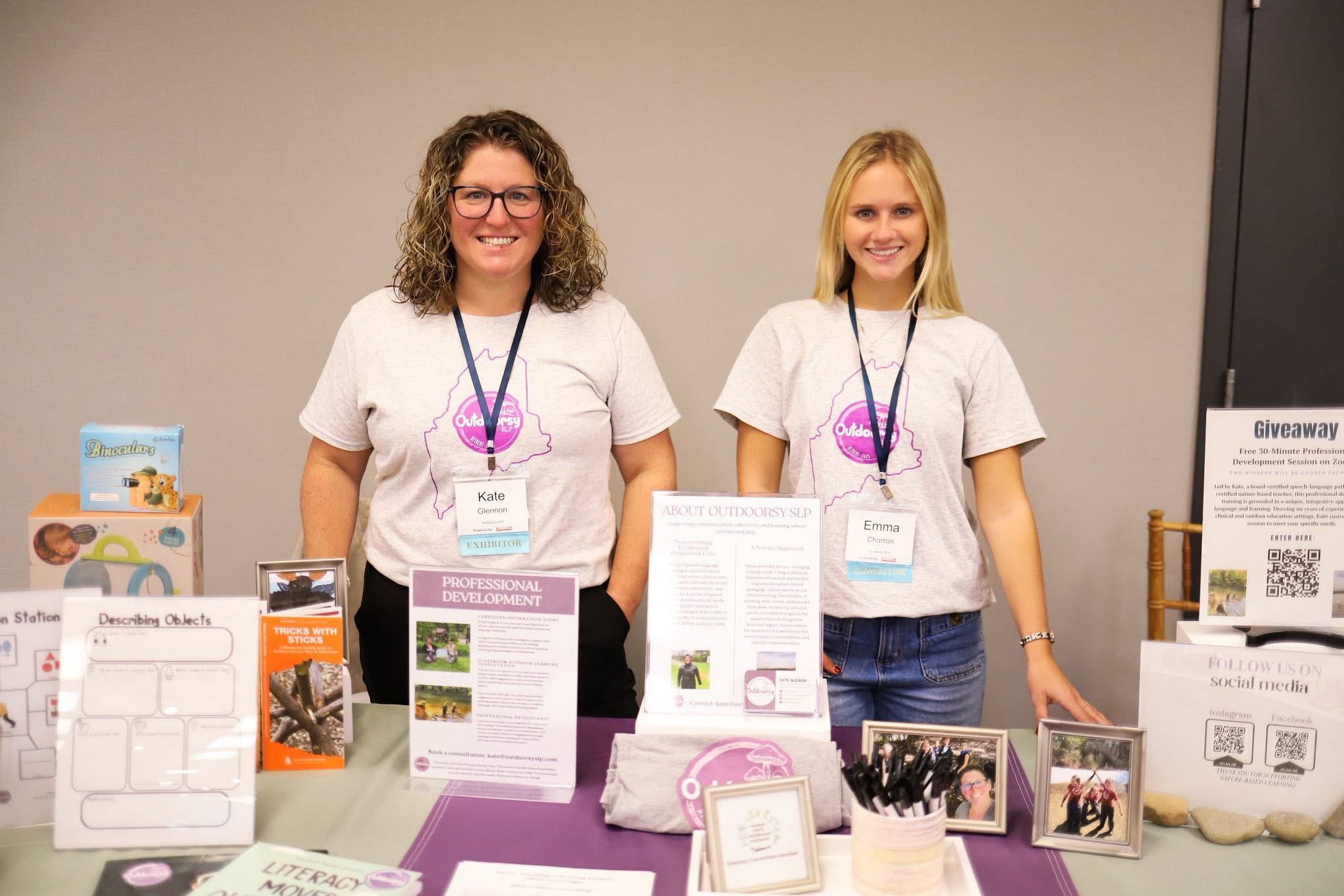 Outdoorsy SLP at Maine’s Statewide Early Childhood Education Conference 2025! 