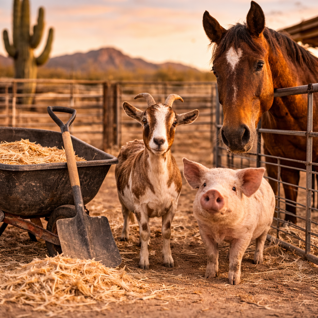 Stall & Pen Clean Up (Up to 3 Animals)
