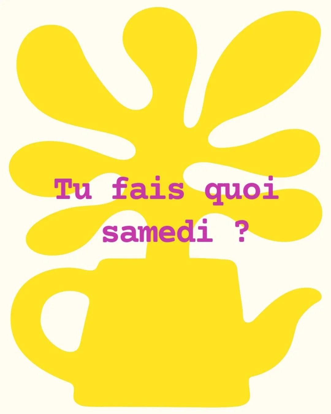 The new place to be :
#Fournaise

Le Pr&eacute;-Saint-Gervais 
Le 29 novembre/ 29 c&eacute;ramistes 
LE march&eacute; de la c&eacute;ramique du 93 !

Organis&eacute; par @fournaise_93 
Design graphique @ben.devy 

#placetobe #ceramics #market #artcra