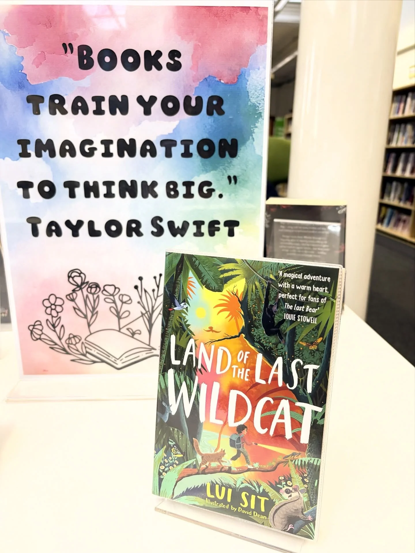 And just like that… I finally see my book available in the local library! Sing it Tay-Tay! πΆ