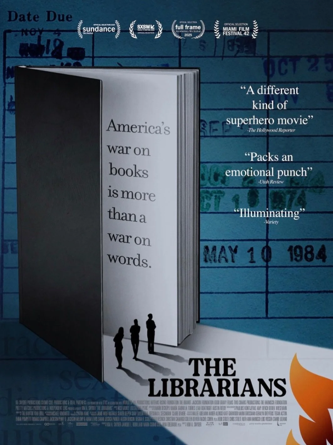A few quotes from librarians featured in @thelibrariansfilm and I paraphrase- &lsquo;Politicians are playing a very dangerous game when they try to make school libraries battlegrounds for their political war, for the only people that that is going to