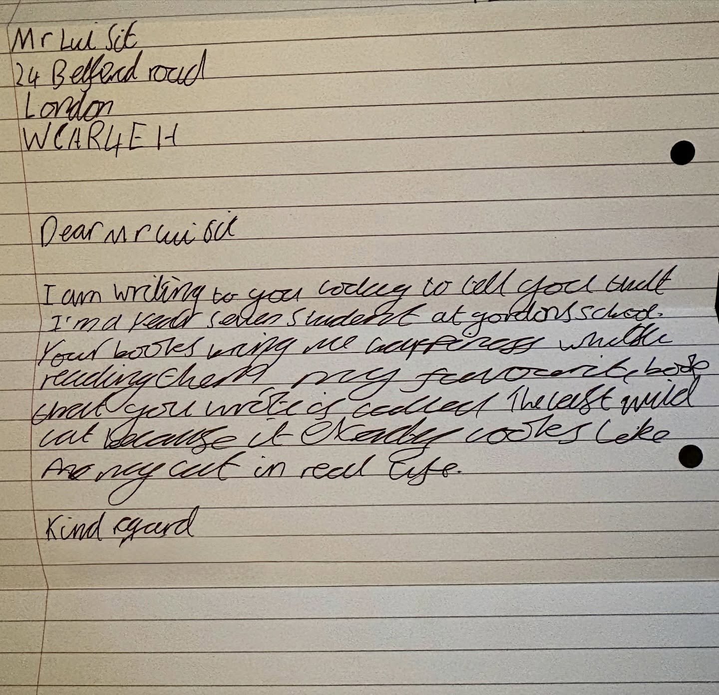 While I was at home recovering from a minor op, I received a letter in the post which, whilst directed to me, had been sent to The Society of Authors 😊 (maybe like superheroes, kids authors are thought to have headquarters) Thank you @thesocietyofau