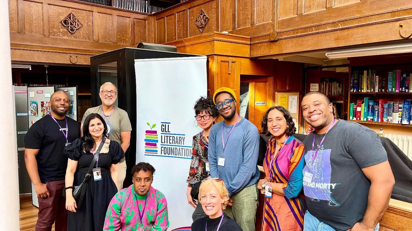 The @gll_literaryfoundation launch at @battersea_library was a delight! I&rsquo;m so chuffed to have been invited into their second cohort of supported authors. Throughout the year, we&rsquo;ll deliver schools &amp; library events, attend networking 