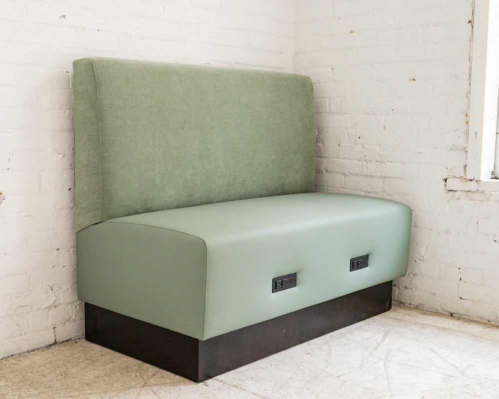 The Gavin Custom Options for a Classic Banquette — Fortner Custom