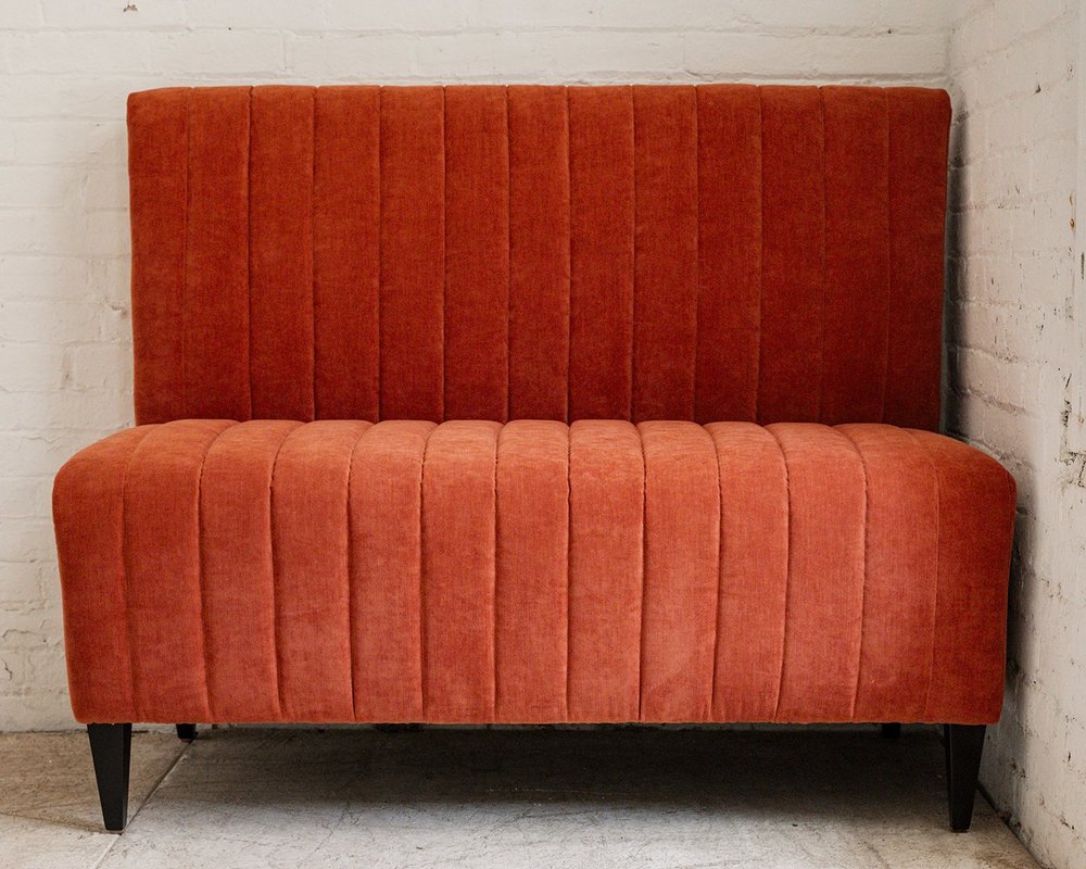 The Emma Booth Seating for Inspired Spaces — Fortner Custom Furniture