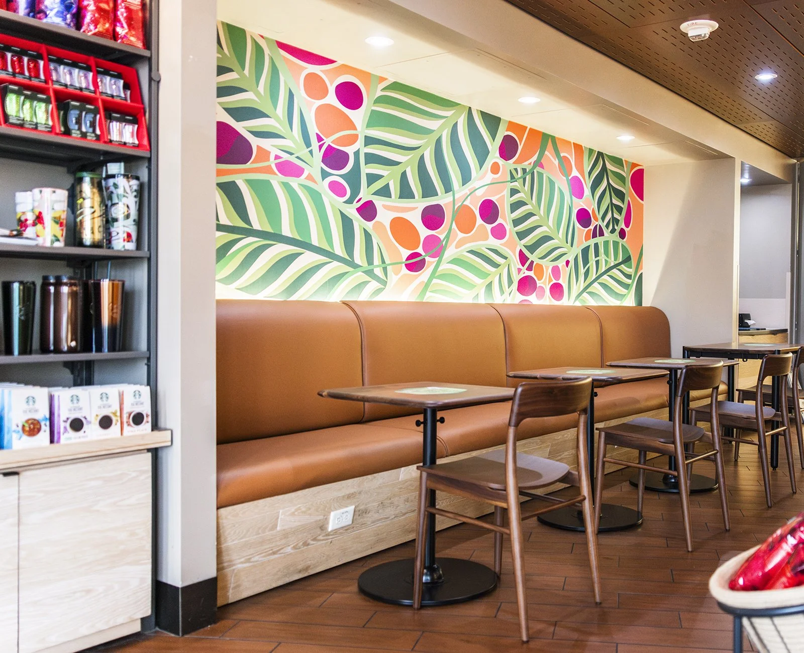 Hospital Cafe Reupholstered Booth Seating