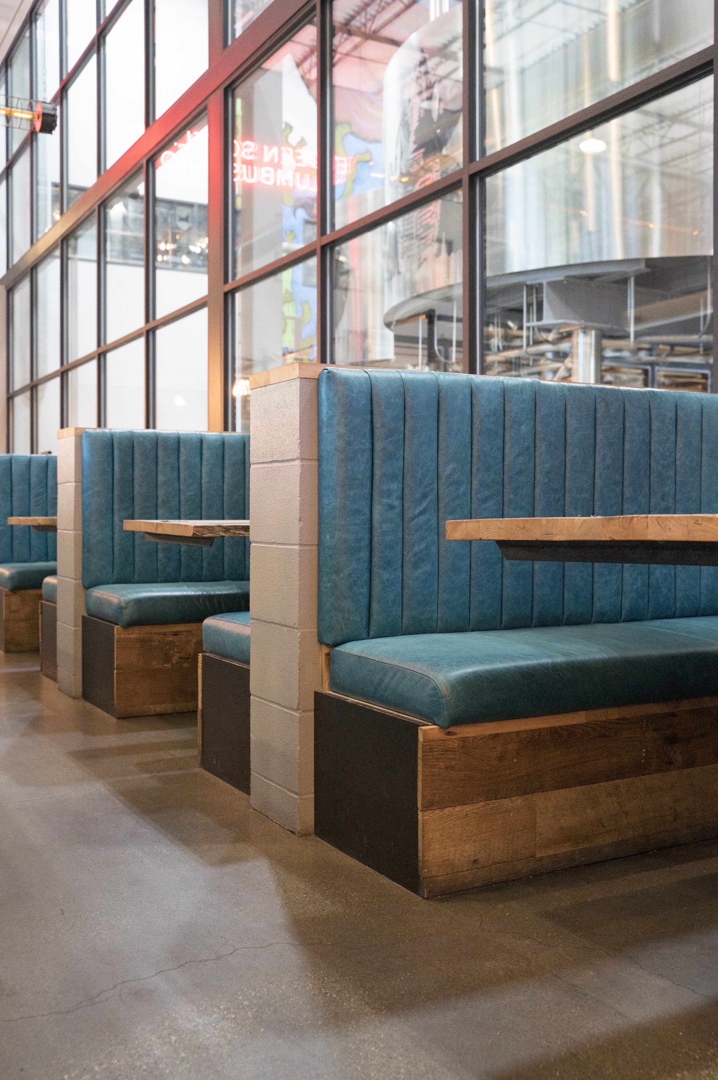 Restaurant Furniture - Custom Booth Seating, Reupholstery and More