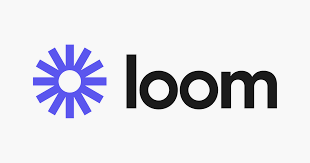 Loom logo with a purple gear-like icon and the word 'loom' in black text