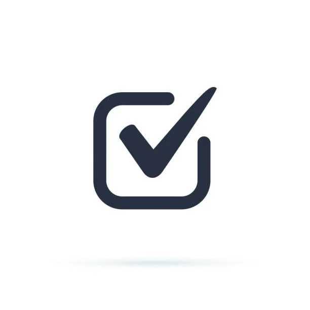 Checkmark icon representing trademark search and verification resources.