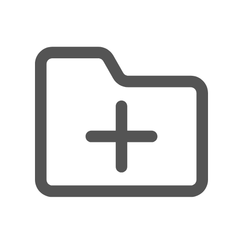 Data file with a plus sign in the middle