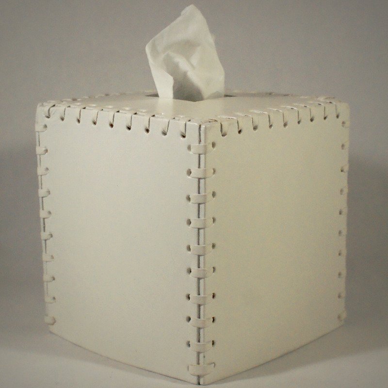Classic - Tissue Box Cover - White&White.jpg