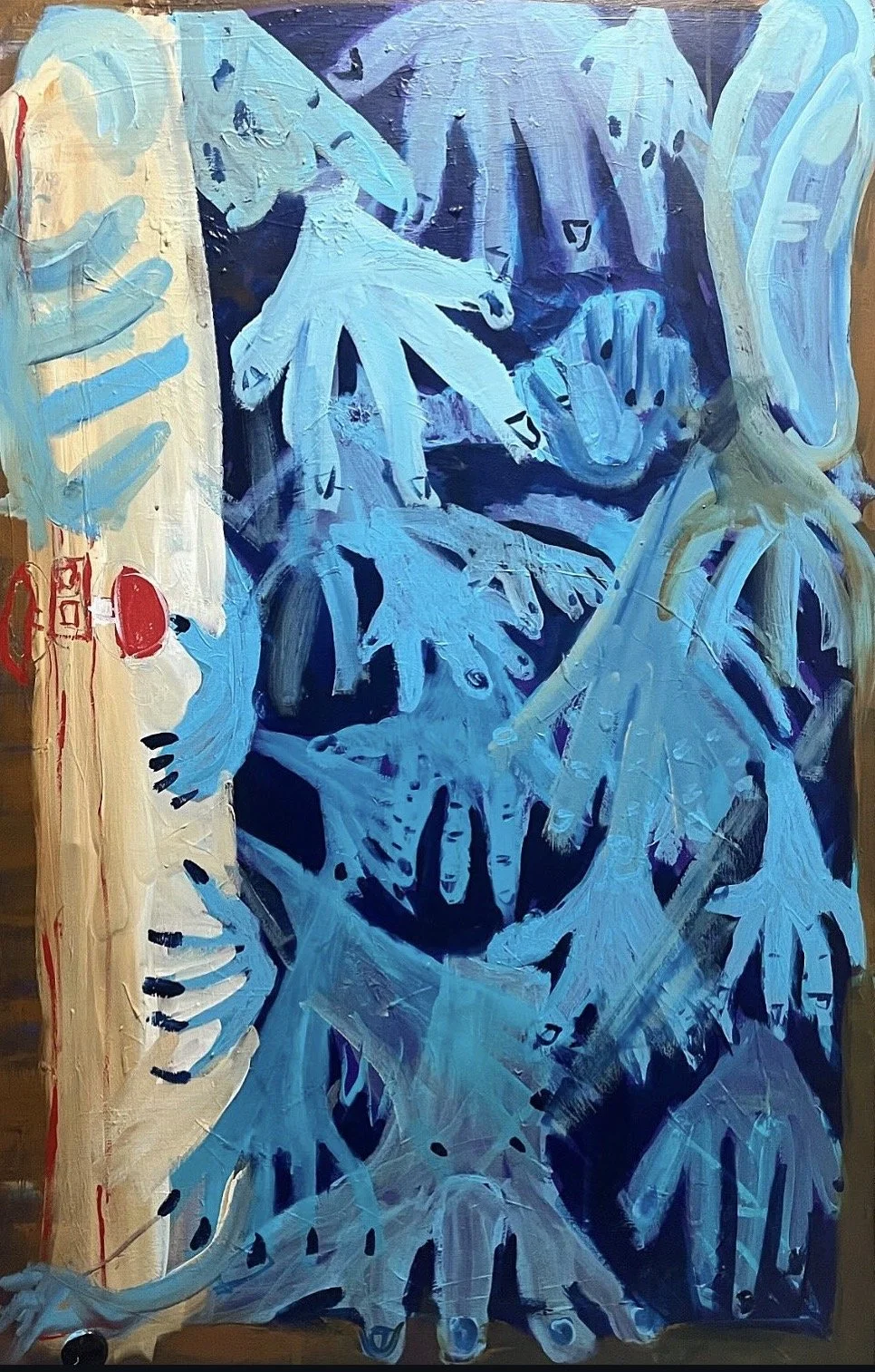 Haunted Haus 1 
Acrylic on canvas 
40" x 36"