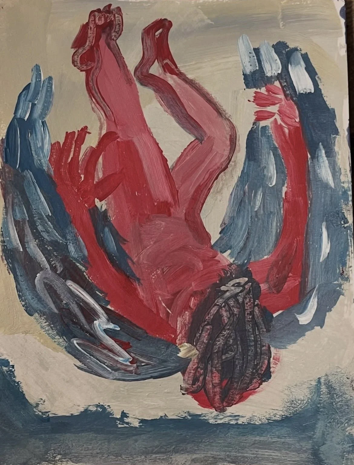 Fall 
Acrylic on Canvas 
10" x 5"