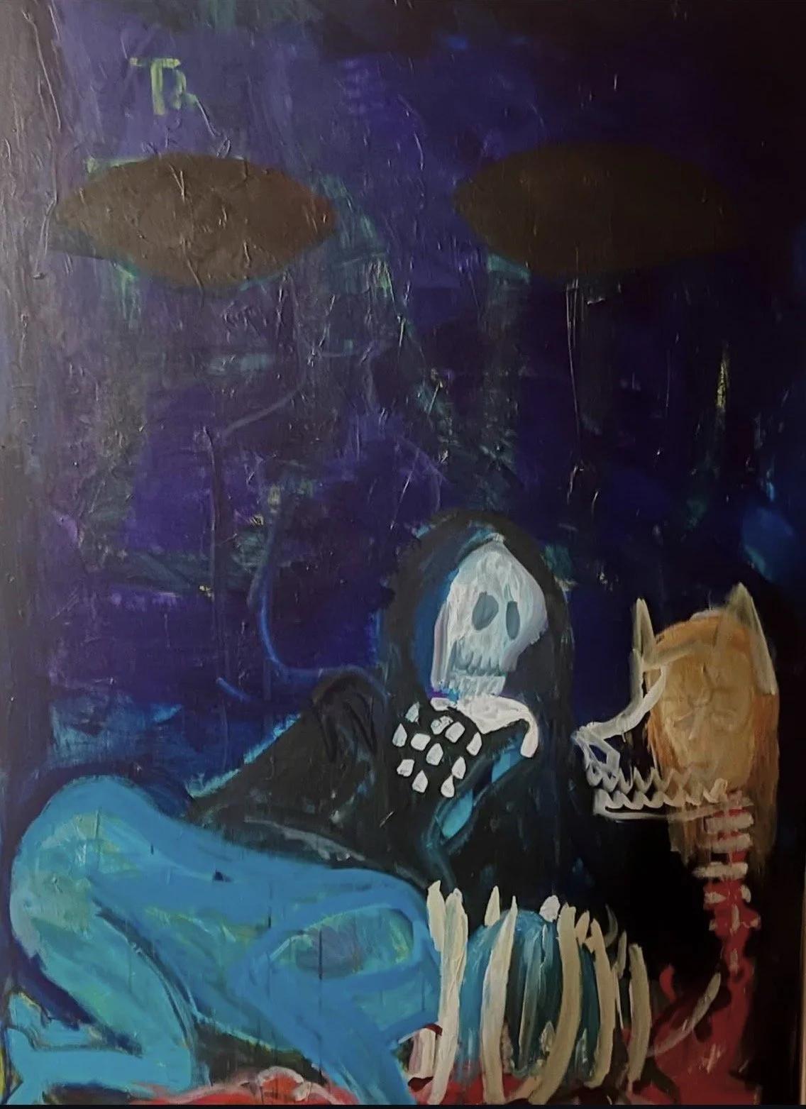 THE END 
acrylic on canvas 
60" x 48"