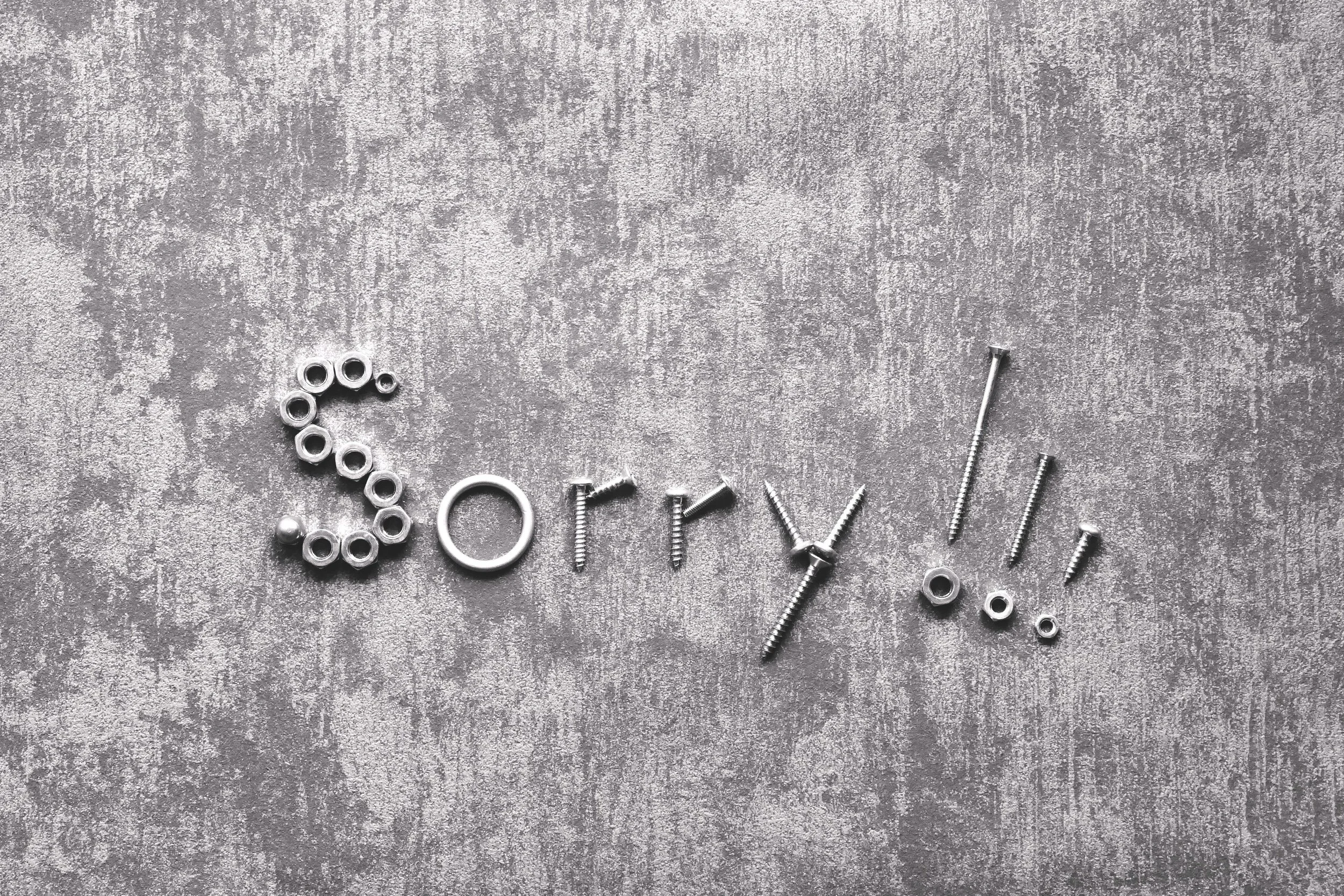 sorry (it’s not late)