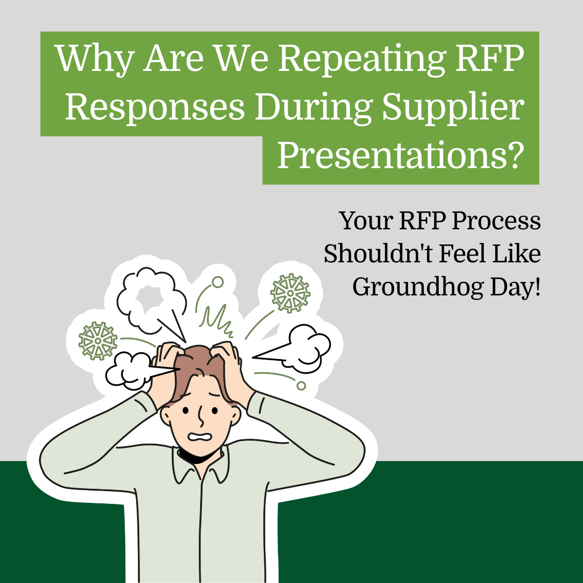 Why Are We Still Asking Suppliers Questions We Already Asked in the RFP?