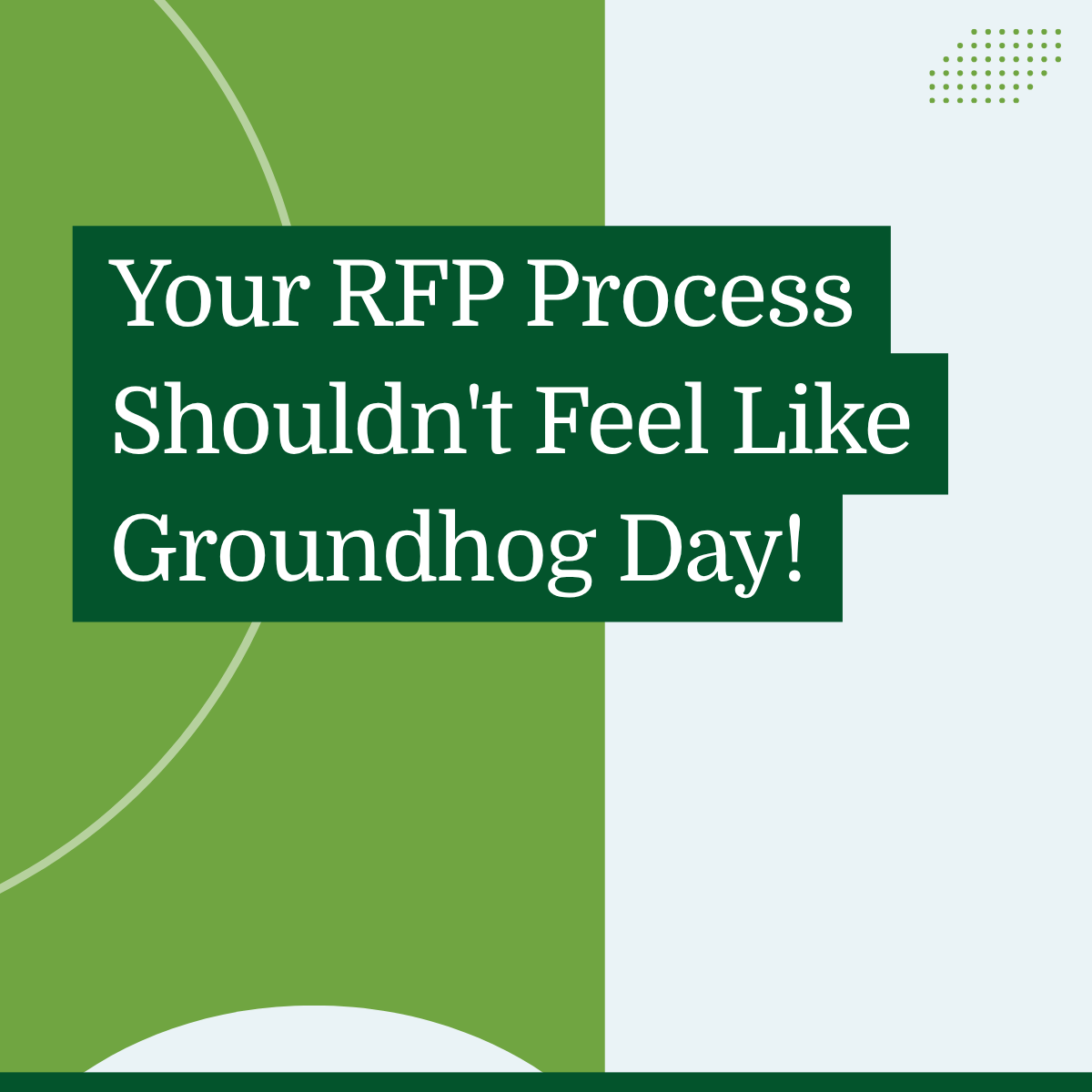 Why Are We Still Asking Suppliers Questions We Already Asked in the RFP?