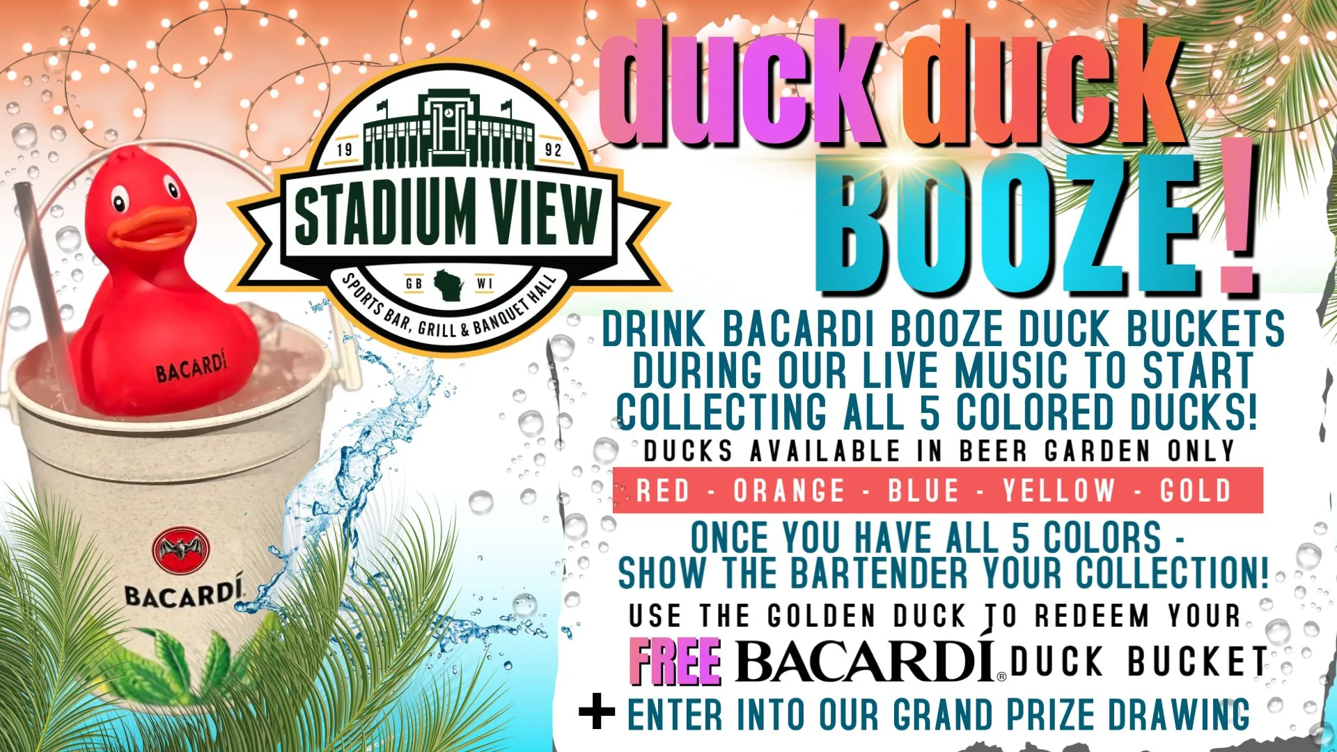 duck duck booze at stadium view