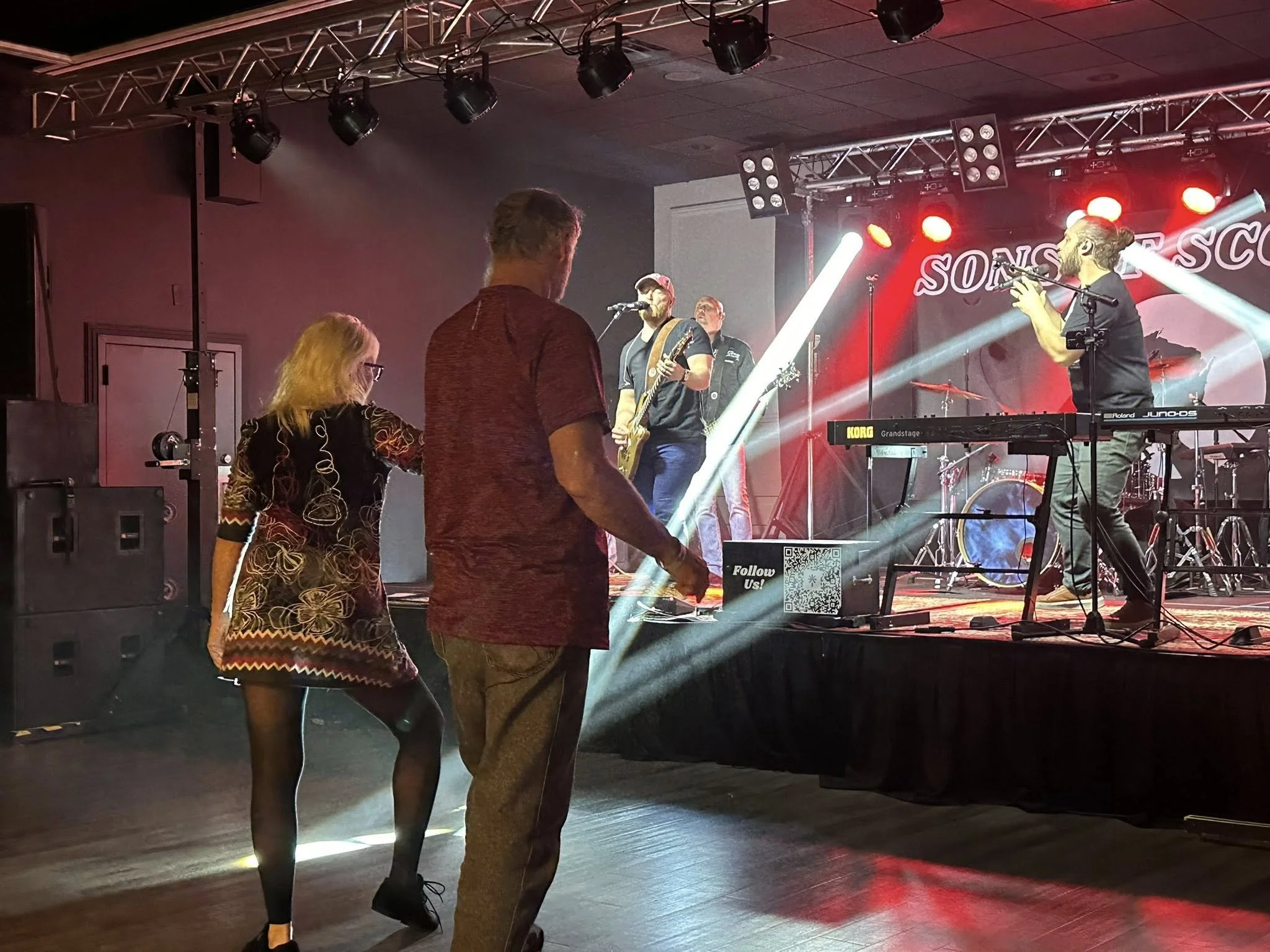 Concert lighting setting the mood at Stadium View Event Halls in Green Bay