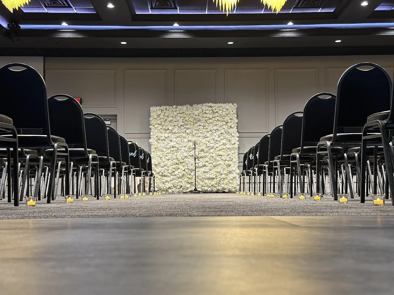 stadium view event halls wedding