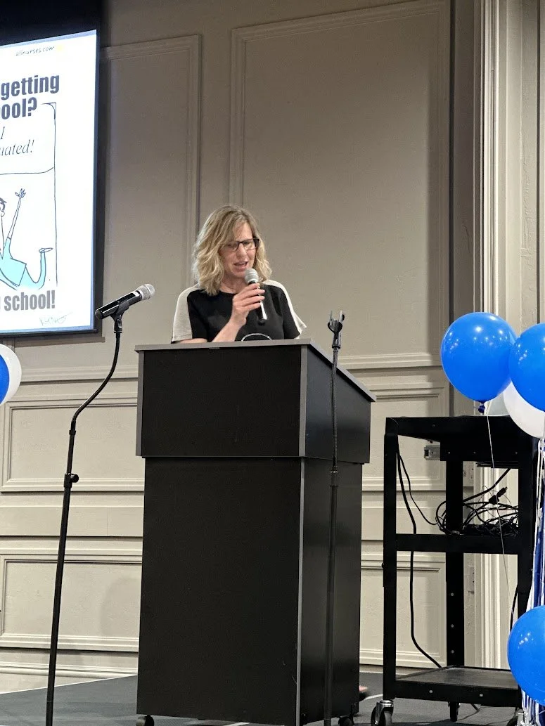 Celebratory atmosphere during a graduation party at Stadium View Event Halls near Lambeau Field.
