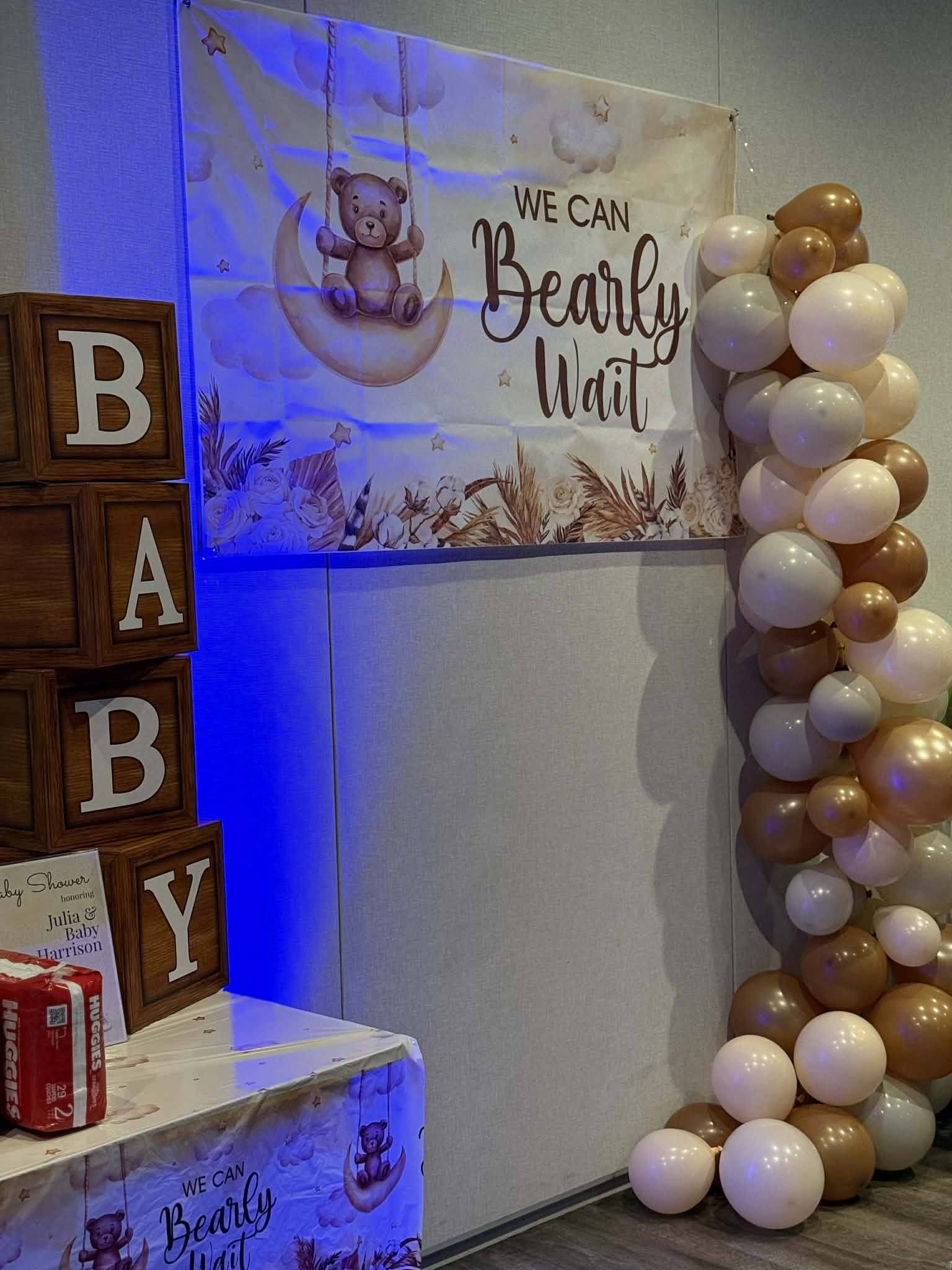Baby shower celebration venue in Green Bay with room for family and friends at Stadium View Event Halls